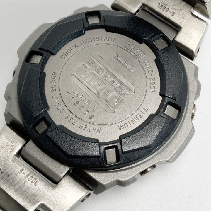 CASIO カシオ G-SHOCK MR-G フルメタル チタン MRG-200T-7 シルバー