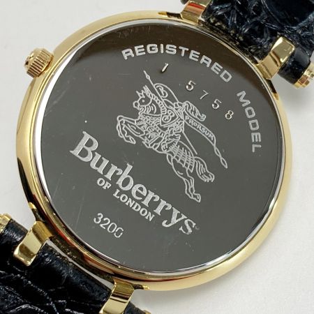  Burberrrys バーバリーズ ローマン 3200 ホワイト クォーツ メンズ 腕時計