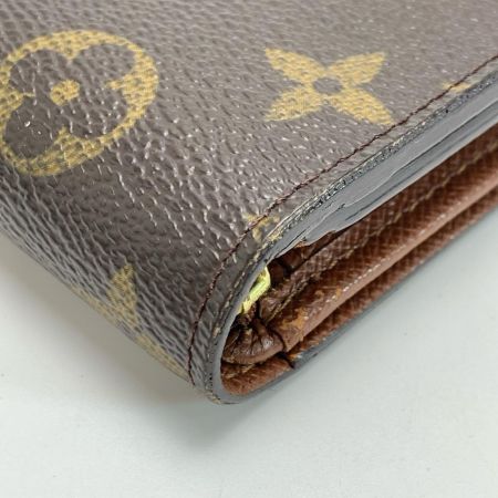 LOUIS VUITTON ルイヴィトン モノグラム ポルトモネ ビエ トレゾール M61730 2つ折り財布