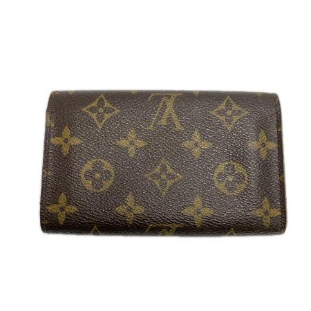 LOUIS VUITTON ルイヴィトン モノグラム ポルトモネ ビエ トレゾール M61730 2つ折り財布