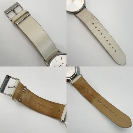  COACH コーチ 腕時計 ペリー シルバーラウンド CA.120.7.14.1594 クォーツ レディース