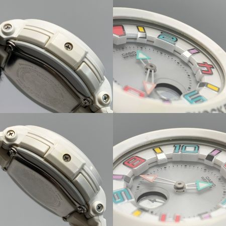  CASIO カシオ Baby-G  BGA-1601-7BJF ホワイト ラバー 電波ソーラー 腕時計