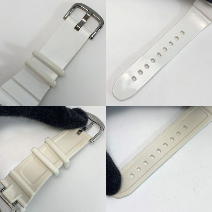 CASIO カシオ Baby-G BGA-1601-7BJF ホワイト ラバー 電波ソーラー