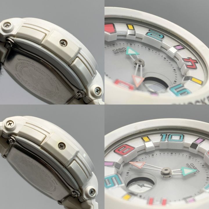 CASIO カシオ Baby-G BGA-1601-7BJF ホワイト ラバー 電波ソーラー