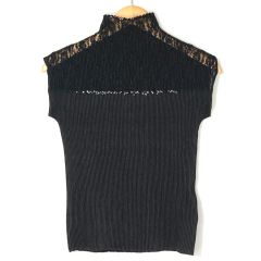 SPECCHIO スペッチオ ノースリーブカットソー レース 411-184 ブラック サイズ 40 レディース Bランク