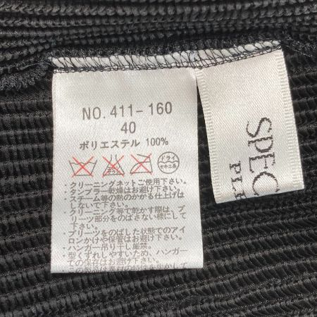  SPECCHIO スペッチオ ノースリーブカットソー スパンコール 411-160 ブラック サイズ 40 レディース