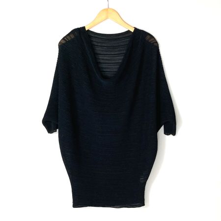  SPECCHIO スペッチオ 半袖カットソー 411-574 ブラック サイズ 40 レディース