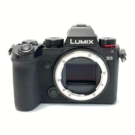  Panasonic パナソニック LUMIX ルミックス S5 ボディ DC-S5-K/BK ミラーレス一眼カメラ 取説・充電器付き