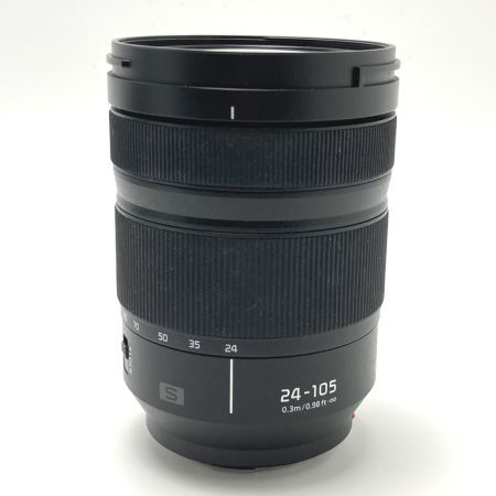  Panasonic パナソニック LUMIX S 24-105mm F4 MACRO O.I.S S-R24105 ズームレンズ レンズポーチ付き 交換レンズ
