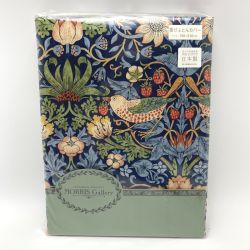 ☆☆ 西川 モリスギャラリー サンダーソン 掛け布団カバー SD7612 ネイビー SL シングル 150×210cm 未使用 日本製 Sランク