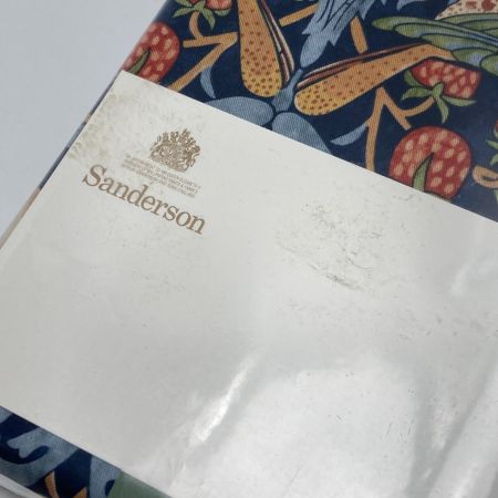  西川 モリスギャラリー サンダーソン 掛け布団カバー SD7612 ネイビー SL シングル 150×210cm 未使用 日本製