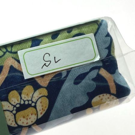  西川 モリスギャラリー サンダーソン 掛け布団カバー SD7612 ネイビー SL シングル 150×210cm 未使用 日本製