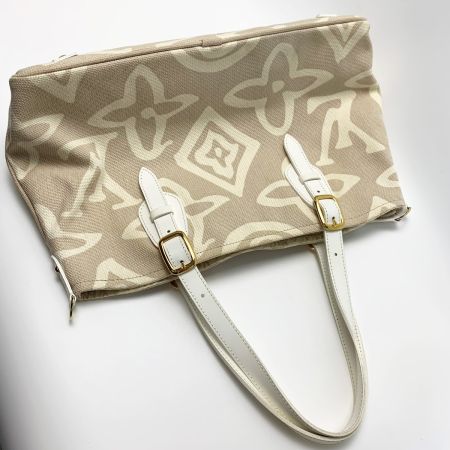  LOUIS VUITTON ルイヴィトン クルーズライン タイシエンヌPM M95674 ベージュ キャンバス×レザー トートバッグ 