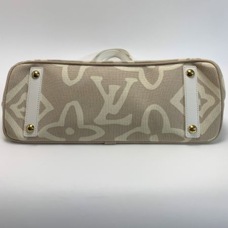  LOUIS VUITTON ルイヴィトン クルーズライン タイシエンヌPM M95674 ベージュ キャンバス×レザー トートバッグ 