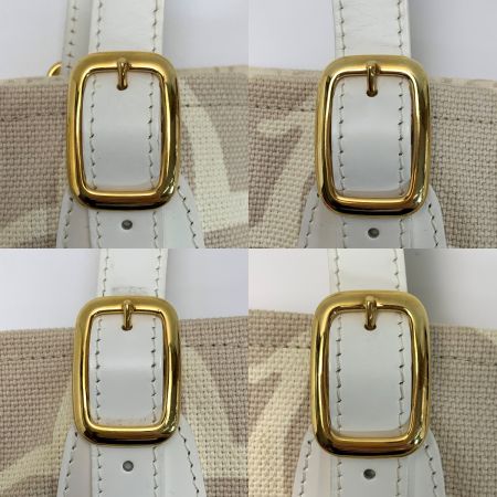  LOUIS VUITTON ルイヴィトン クルーズライン タイシエンヌPM M95674 ベージュ キャンバス×レザー トートバッグ 