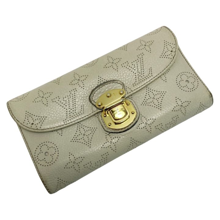 LOUIS VUITTON ルイヴィトン モノグラムマヒナ ポルトフォイユ