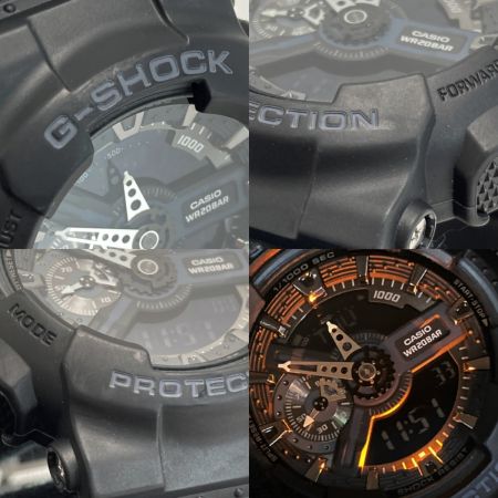  CASIO カシオ G-SHOCK アナデジ GA-110-1BJF クォーツ メンズ 腕時計