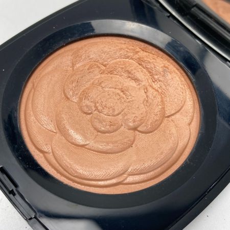  CHANEL シャネル カメリア ドゥ プルム プラティン/ルミエール デテ フェイスパウダー 3個セット
