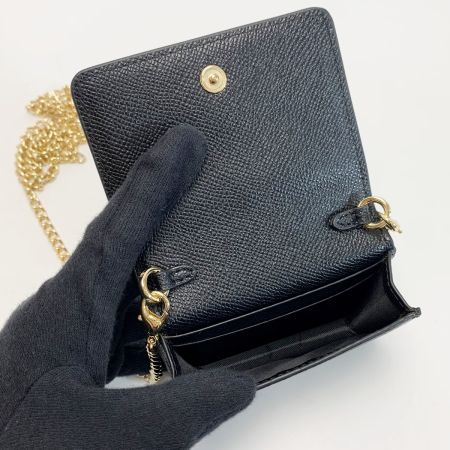  COACH コーチ ショルダーポーチ  C0059 ブラック ストラップ付