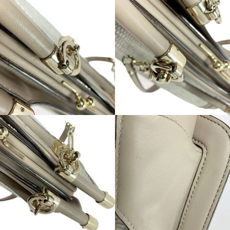  COACH コーチ マディソン ピナクル キャロライン サッチェル 2WAYバッグ 28606 グレージュ ストラップ付