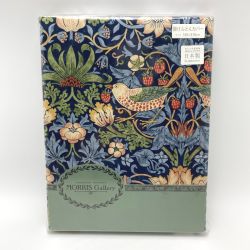 ☆☆ 西川 モリスギャラリー サンダーソン 掛け布団カバー SD7612 ネイビー SL シングル 150×210cm 未使用 日本製 Sランク