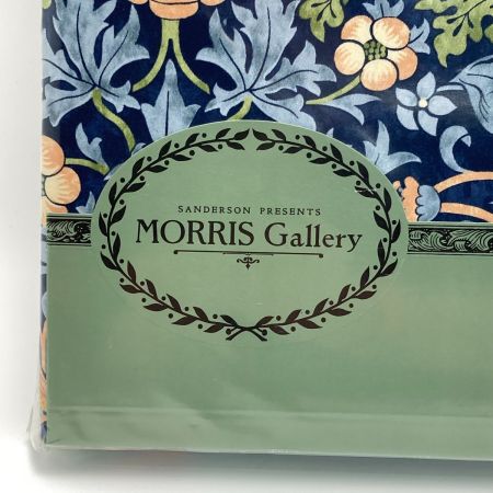  西川 モリスギャラリー サンダーソン 掛け布団カバー SD7612 ネイビー SL シングル 150×210cm 未使用 日本製