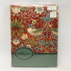 ☆☆  モリスギャラリー サンダーソン 掛け布団カバー レッド SL シングル 150×210cm 未使用 日本製 Sランク