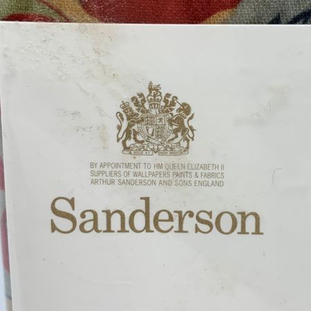   モリスギャラリー サンダーソン 掛け布団カバー レッド SL シングル 150×210cm 未使用 日本製