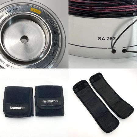  SHIMANO シマノ スーパーエアロ EV 3/5号仕様 SA257 スピニングリール 替えスプール付き