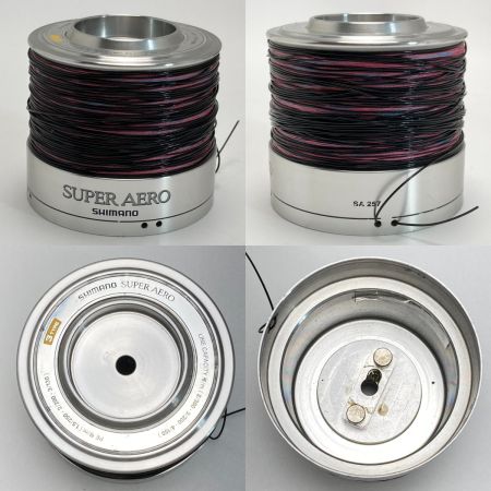  SHIMANO シマノ スーパーエアロ EV 3/5号仕様 SA257 スピニングリール 替えスプール付き