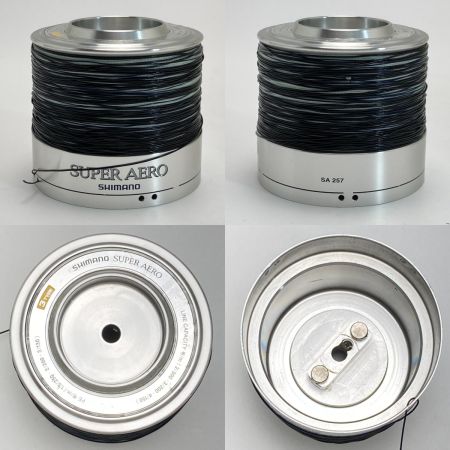  SHIMANO シマノ スーパーエアロ EV 3/5号仕様 SA257 スピニングリール 替えスプール付き