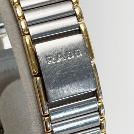  RADO ラドー フローレンス 2Pダイヤ Ref.204.3630.2 ゴールド クォーツ メンズ 腕時計 FLORENCE