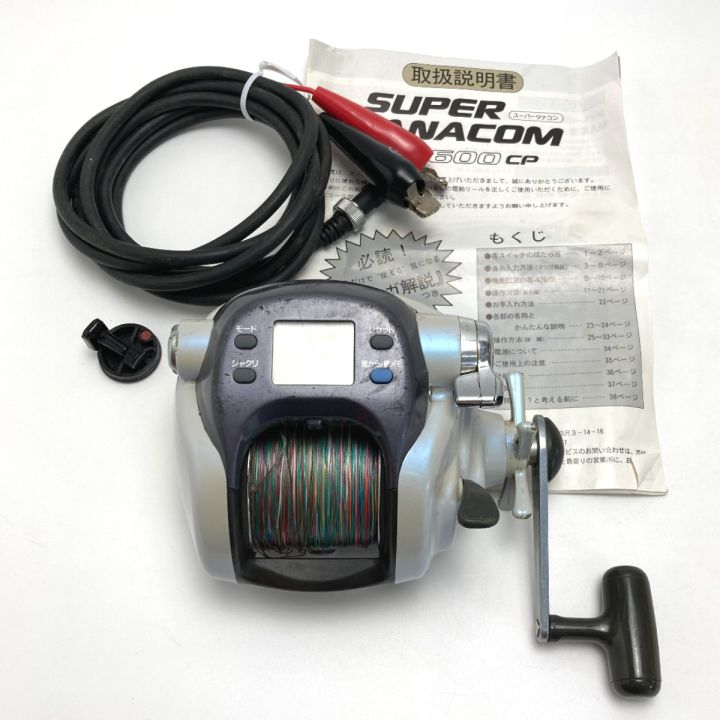 Daiwa ダイワ スーパータナコンX 600CP 電動リール DAIWA ダイワ スーパータナコン X 600CP 電動リール 取扱説明書