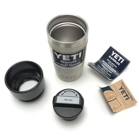  YETI トラベルボトル Travel Bottle 12oz ランブラー ウォーターボトル 水筒