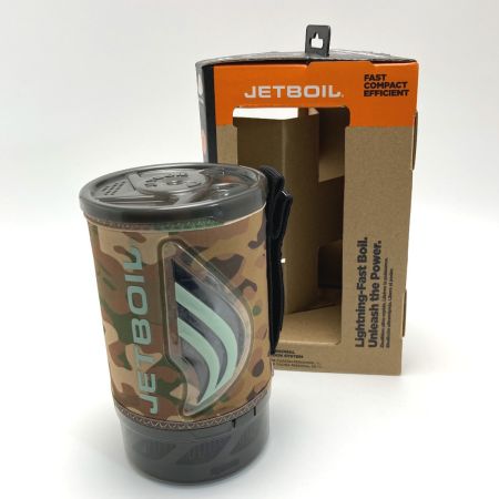  mont･bell モンベル JETBOIL ジェットボイル バーナー シングルバーナー ストーブ コンロ クッカー FLASH FLASH カモ