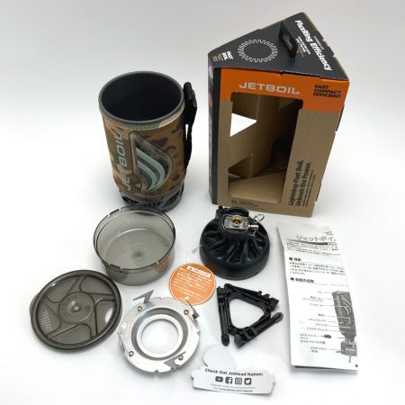  mont･bell モンベル JETBOIL ジェットボイル バーナー シングルバーナー ストーブ コンロ クッカー FLASH FLASH カモ