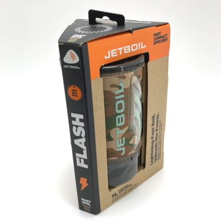  mont･bell モンベル JETBOIL ジェットボイル バーナー シングルバーナー ストーブ コンロ クッカー FLASH FLASH カモ