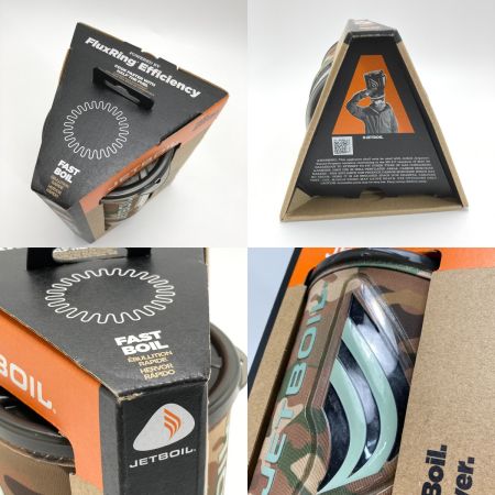  mont･bell モンベル JETBOIL ジェットボイル バーナー シングルバーナー ストーブ コンロ クッカー FLASH FLASH カモ