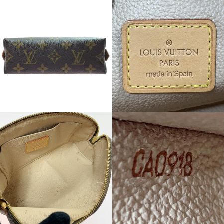  LOUIS VUITTON ルイヴィトン モノグラム ポシェット・コスメティック M47515 コスメポーチ レディース