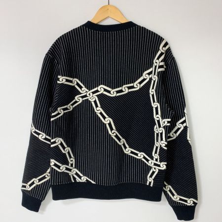  LOUIS VUITTON ルイヴィトン チェーンパターン スウェット VCCM09 ブラック 冬物 SIZE XS