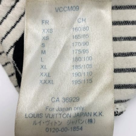  LOUIS VUITTON ルイヴィトン チェーンパターン スウェット VCCM09 ブラック 冬物 SIZE XS