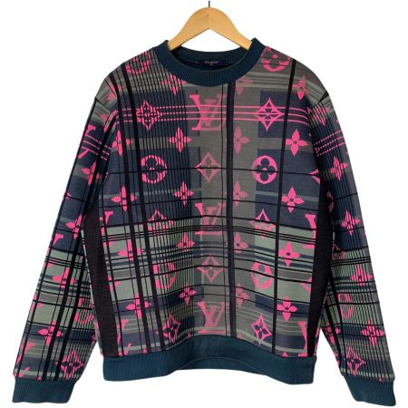  LOUIS VUITTON ルイヴィトン スウェット モノグラムジャガード  HKY75WZRW 冬物 SIZE M