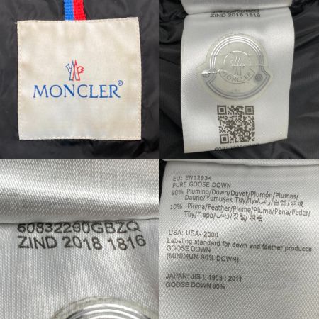  MONCLER モンクレール ダウンジャケット CERCIS GIUBBOTTO ブラック サイズ 5 メンズ アニメタグ無し
