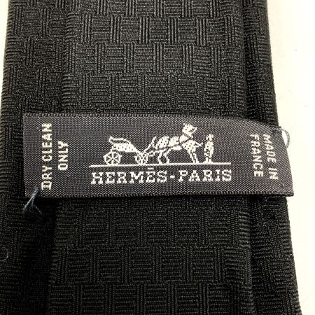  HERMES エルメス ROAAAAAR！ ネクタイ ブラック ライオン シルク100％