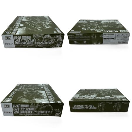   HG ザクII F型 ルショーン機 ＆ 無識別型ザクII ルショーン機(復讐のレクイエム) ホビー プラモデル ガンプラ 内袋未開封