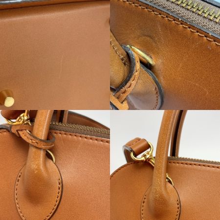  Somes Saddle ソメスサドル 2WAYバッグ ハンドバッグ ショルダーバッグ ブラウン レザー 布袋有