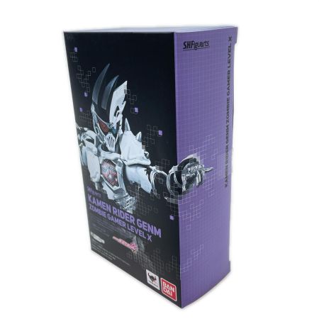  BANDAI バンダイ S.H.Figuarts 仮面ライダーゲンム ゾンビゲーマー レベルX 「仮面ライダーエグゼイド」 フィギュア 開封品