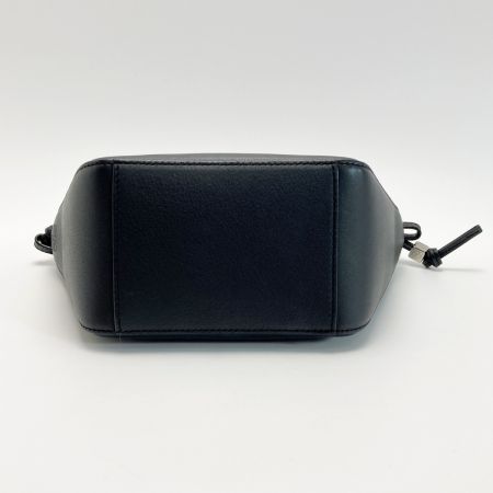  LOEWE ロエベ ハンモック ホーボーバッグ ミニ A538G13X01 ブラック カーフ ショルダーバッグ 布袋有