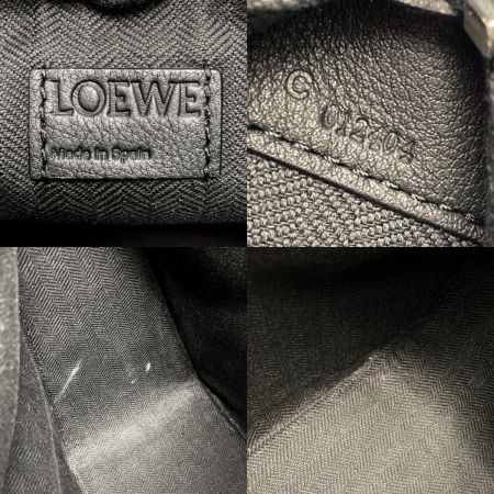  LOEWE ロエベ ハンモック ホーボーバッグ ミニ A538G13X01 ブラック カーフ ショルダーバッグ 布袋有