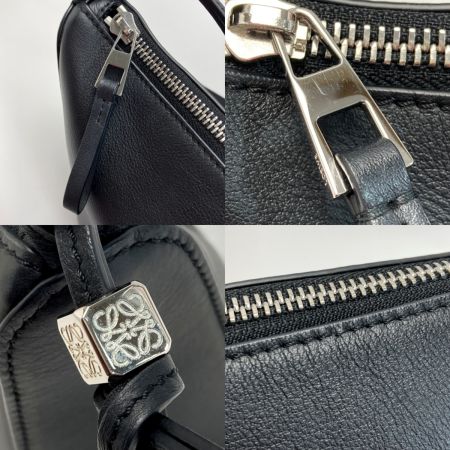  LOEWE ロエベ ハンモック ホーボーバッグ ミニ A538G13X01 ブラック カーフ ショルダーバッグ 布袋有